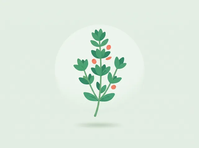Illustration : Thym